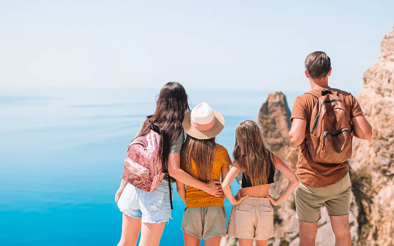 Las familias están viajando más juntas que antes