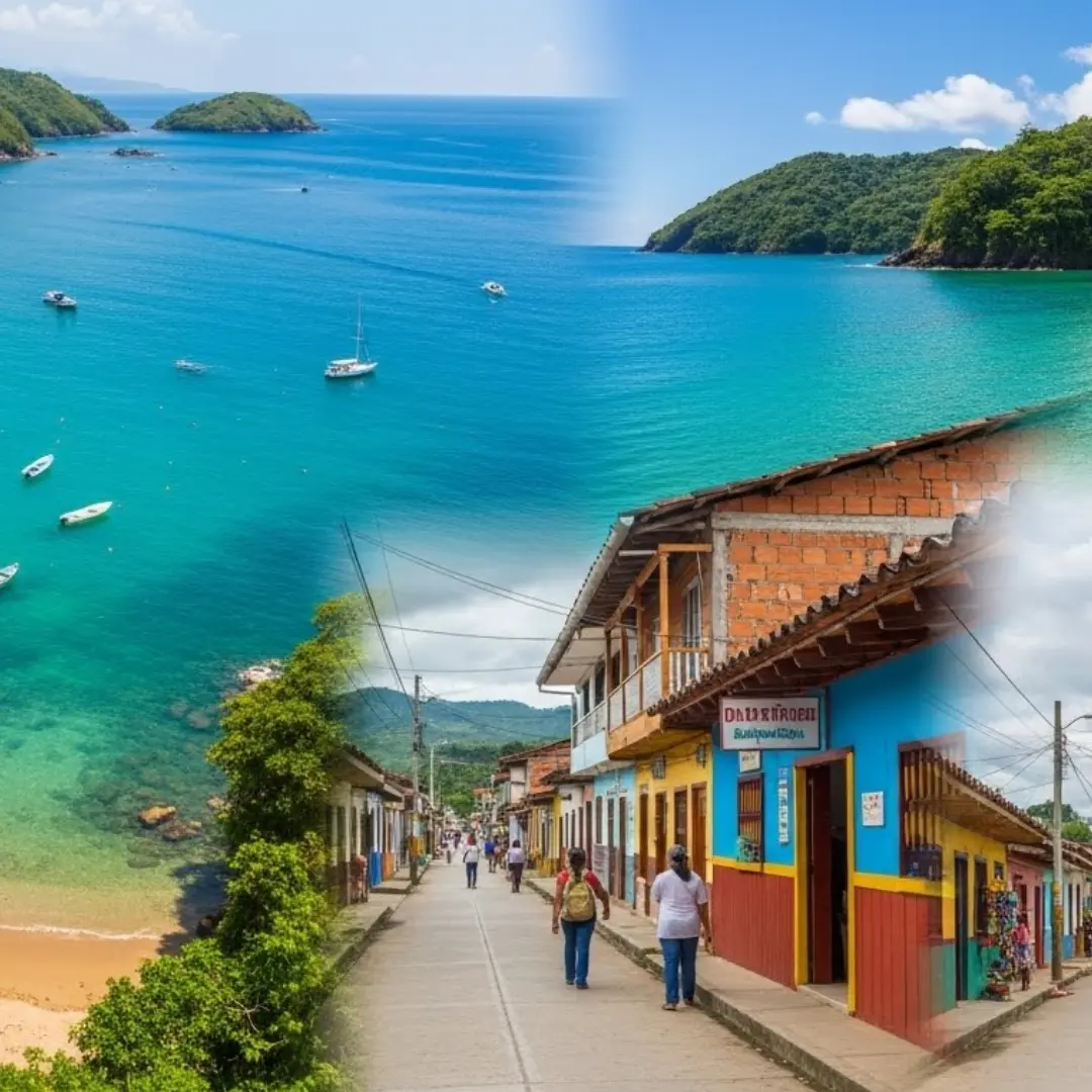 Del aeropuerto al mar Caribe
